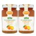 2 x 430g No Sugar Orange Marmalade Fine Cut Citrus Fruit Breakfast Diabetic Jam Sweet Food Spread