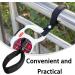 ZaishunNT Dog Seat Belt Wrist Safety Strap Retractable Hands Free Wrist Strap for Medium to Large Dogs Black - Buy Online on SooperMarket.com