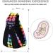 CUBY Baby Carrier Sling | Natural Cotton Adjustable Wrap for Newborn Comfort | Nursing Infant Toddler Carrier | Black Polka Dot - Buy Online on SooperMarket.com