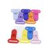 Sutoyuen 20pcs Plastic Pacifier Clips Holders - Ideal for Teething Toys, Baby Blankets, and Bib Leash - Fits 25mm Ribbon - Buy Online on SooperMarket.com