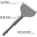 Firecore 3-Inch SDS Plus Cranked Bent Chisel Bit for Hammer Drill - Tile Removal Chisel for Concrete (3x6.5) -FS22365 - Buy Online on SooperMarket.com