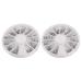 Bcowtte 2X Silver Rhinestones Boxes Crystal Nail Manicure Nail 1.5 MM Wheel