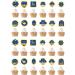 24 Pcs Eid Mubarak Cupcake Topper Eid Cupcake Topper Ramadan Paper Cake Decorating Kits Islamic Muslim Eid Decorations Party Supplies - Buy Online on SooperMarket.com