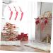HOMSFOU 9 pcs crafts branch christmas tree red fruit christmas berry spray crafts berry picks dragon beard Foam berry decorate Christmas Red Berry Twig Stem Accessories red berries - Buy Online on SooperMarket.com