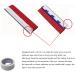 INTBUYING 13 Modular Screen Printing Squeegee Assembling Metal Scraper Sponge Handle 65 Durometer Water Squeegee Ink Scraper - Buy Online on SooperMarket.com