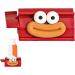 Rolling Toothpaste Squeezer - Cute Smiling Face Tube Squeezer Tool Manual Toothpaste Dispenser Toothpaste Holder Squeezer for Bathroom Restroom Red - Buy Online on SooperMarket.com