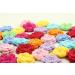 Set of 20 Large Handmade Crochet Flower Appliques in 8 Colors - One Size, Sewing Embellishments - Buy Online on SooperMarket.com