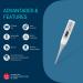 Omron MC-343 Digital Flex Thermometer - Fast 10 Second Readings - Buy Online on SooperMarket.com