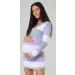 Happy Mama Maternity Colour Block Jumper Dress 405p Lavender - Size 8-10 - Buy Online on SooperMarket.com