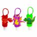 VHOPMORE 6Pcs Kids Travel Hand Sanitizer Bottles with Keychain Holder - Dinosaur Design, 30ml Leak Proof Refillable Containers - Buy Online on SooperMarket.com