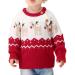 ESHOO Baby Boys Girls Christmas Deer Knit Pullover Sweater 6-12 Months - Red - Buy Online on SooperMarket.com