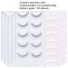 25 Pairs Practice Eyelashes & 70 Under Eye Positioning Stickers - Self-Adhesive Training Lashes for Eyelash Extension Makeup Beginners - Buy Online on SooperMarket.com