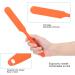 Professional Heat Resistant Wax Applicator Spatula | Orange Wax Warmer Tool for Home & Salon - Perfect for Beauty Treatments - Buy Online on SooperMarket.com