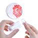 Biutee 2.8cm Clear Jelly Silicone Nail Stamper Head - 10Pcs Manicure Nail Art Stamp Tools - Buy Online on SooperMarket.com