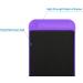 Cosmos Turning Board for Ballet Dance & Skating | Improve Pirouette Balance | Turning Training Equipment for Dancers, Skaters, Gymnasts & Cheerleaders - Purple - Buy Online on SooperMarket.com