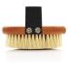 ICANdOIT-High Strength Dry Body Brush for Skin Natural Bristle Exfoliating Massage Brush for Cellulite and Lymphatic Stiff Tampico Improve Circulation Stop Ingrown Hairs Reduce Acne Soften Skin Stiff Tampico Fiber-High S...