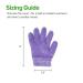 NatraCure Moisturizing Gel Gloves - Lavender | For Dry, Cracked Skin, Aging Hands, Eczema & Cuticles - Buy Online on SooperMarket.com