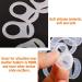 Transparent Silicone Button Rings - 10 Pack | Silicone Rings for Pacifier Chains & Mam NUK Pacifiers - Buy Online on SooperMarket.com
