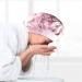 Yinuoday 3Pcs Satin Sleeping Cap for Women - Soft Night Hair Cap in Coffee Black & Pink - Perfect for Hair Protection - Buy Online on SooperMarket.com