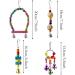 QIODAZOO Parrot Toys Bird Toy 7 Packs Birdcage Swings Bird Feeder Chewing Hanging for Conures Cockatiels Budgie Lovely Birds - Buy Online on SooperMarket.com