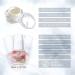 RIISCA Eyelash Extension Kit with Replaced Eyelids Silicone Training Set - Professional Lash Extension Supplies for Beginners - Makeup and Eyelash Grafting - Mannequin Head Included - Buy Online on SooperMarket.com