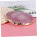KALLORY Makeup Pallet Round Tray Nail Painting Tray Manicure Resin Palette Gel Finished Nail Art Nail Polish Medium Purple - Buy Online on SooperMarket.com