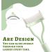 Eyelash Comb Eyelash Curler Makeup Mascara Applicator Eyelash Definer Eyebrow Brush Metal Teeth Eye Lash Tool LSSZ-E Light Green 12 - Buy Online on SooperMarket.com
