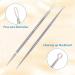 Professional Blackhead and Whitehead Extractor Tool Kit - 5 Pcs/Set for Face and Nose - Stainless Steel Pimple Popper Set VT921A - Buy Online on SooperMarket.com