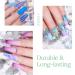 Beetles Mermaid Collection 20 Colors Dip Powder Set with Dip Liquids - Purple Green Glitter Nail Art Kit, No LED Lamp Needed - Perfect Gift for Her - Buy Online on SooperMarket.com