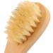 Natural Bristle Wooden Face Cleaning Brush Set - Exfoliating Facial Cleanser for Skin Care - Pack of 2 - Buy Online on SooperMarket.com