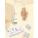 Silicone Practice Hand for Acrylic Nails with 200PCS Nail Tips - Flexible Fake Nail Mannequin Hand for Nail Practice - Buy Online on SooperMarket.com
