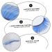 Buy Blue Long Eyelashes - 2 Pairs Halloween Fake Lashes for Stunning Eye Makeup | Perfect for Costumes & Performances - Buy Online on SooperMarket.com