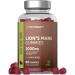 Lions Mane Gummies 2000mg | High Strength Lions Mane Supplement | Mushroom Extract | Natural Berry Flavour | 60 Vegan Gummies | by Horbaach