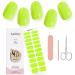 Kalolary Gel Nail Polish Strips Nail Gel Art Sticker Waterproof Full Nail Wraps Decal Sets with Scissors Nail File and Stick for Women Girls Nail Art Decor (UV/LED Lamp Required)-2
