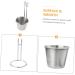 PRETYZOOM 2 Pcs Sauce Cup Appetizer Plates Sauce Dishes Mini Side Dishes Individual Saucers Bowl Bbq Sauce Bowls Prep Bowl Mini Measuring Cup Dipping Stainless Steel American Style - Buy Online on SooperMarket.com