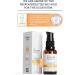 The Purest Solutions Brightening & Lightening Vitamin C Serum (10% Ascorbic Acid & 0.5% Ferulic Acid) - Revitalize & Renew Dull Skin - Anti-Aging Care & Anti-Stress Care - Vegan | Cruelty Free (30 ml) - Buy Online on SooperMarket.com