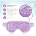 Gamufw Cooling Eye Mask Hot Cold Therapy Gel Eye Mask for Puffy Eye Migraine Relief Headache Dark Circles Dry Eyes Swollen Eyes Sinus Pain (Purple) - Buy Online on SooperMarket.com