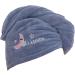 10 Pack Microfiber Hair Towels - Soft Absorbent Quick-Drying Turban for Curly Hair - Easy to Use for Wet Hair - Buy Online on SooperMarket.com