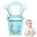 Baby Food Fruit Feeder - Portable Pacifier with Food-Safe Silicone Rings & Easy-Clean Handle | Tommee Tippee Schnuller - Blau - Buy Online on SooperMarket.com