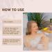 Balance and Calming Epsom Salt Bath Soak 250g Tube | Neroli, Geranium, Chamomile Essential Oils | Magnesium Bath Salts for Post-Workout | Eco Bath London - Buy Online on SooperMarket.com