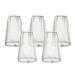Green Net Face Mesh Cover 5 Pieces Net Mesh Face Protector Insect Bee Mosquito Resistance Sun Fish Hat with Extra Fine Holes for Outdoor