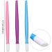 30 Pieces Plastic Handle Nail Cuticle Pusher Rubber Tipped Nail Cleaner Colored Nail Art Tool for Men and Women Christmas Valentine's Day Giving Nail Tool(Blue Purple and Pink) - Buy Online on SooperMarket.com