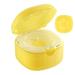 Pacifier Holder - Dustproof & Easy to Clean Container in Yellow | Keep Pacifiers Clean | Jomewory - Buy Online on SooperMarket.com