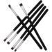 Baluue 18 Pcs Flat Eyebrow Brush Eyeliner Makeup Brush Travel Makeup Brush Eye Brush Artificial Fiber Black - Buy Online on SooperMarket.com