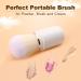 Retractable Travel Makeup Brush - Mini Capsule Kabuki Brush for Liquid Foundation Powder & Cream - Ideal for On-the-Go Beauty - Buy Online on SooperMarket.com