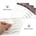 Baluue 42 Pcs Eyebrow Stickers Grooming Shaping Eyebrow Sticker Eyebrow 4d Peel Hair Water Transfer Paper - Buy Online on SooperMarket.com