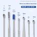 7Pcs/Set Steel Ear Wax Pickers & Remover Kit for Ear Care - Earwax Clean Curette Spoon Cleaner - Buy Online on SooperMarket.com