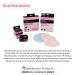Bamboobies Nursing Pads Multi-Color Pack - 4 Pairs Reusable & Washable, Leak-Proof Breastfeeding Pads - 3 Regular & 1 Overnight Pair - 8 Count - Buy Online on SooperMarket.com