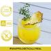3.5 Oz Dehydrated Pineapple for Cocktails | Dried Pineapple garnish halfmoons | Dried pineapple with skin | Edible Cocktail Garnish | Dehydrated fruit for cocktails | Over 20 Pineapple halfmoons - Buy Online on SooperMarket.com
