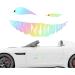 Devil's Skew Eye Funny Reflective Car Sticker - Self-Adhesive Vehicle Accessories for Windows Bumpers Trucks & Motorcycles - Buy Online on SooperMarket.com